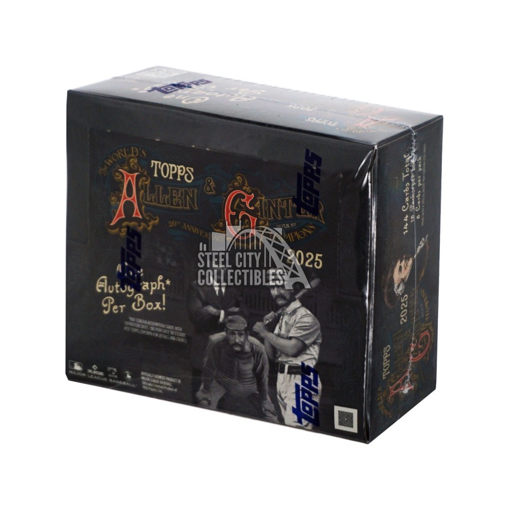 2025 Topps Allen & Ginter X Baseball Hobby Box | Steel City 