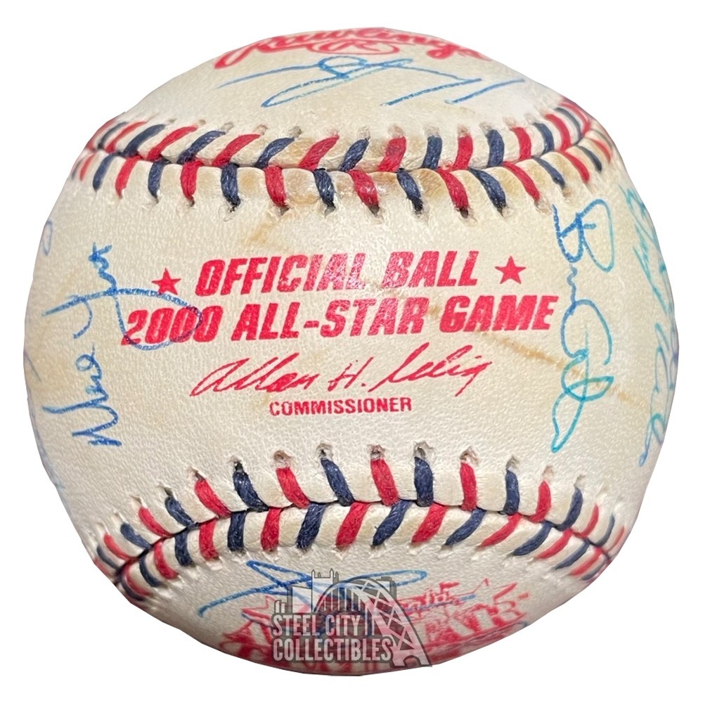 Rawlings All-Star Game Colorado サインボール 2000 National League All-Star Team Autographed Rawlings Baseball