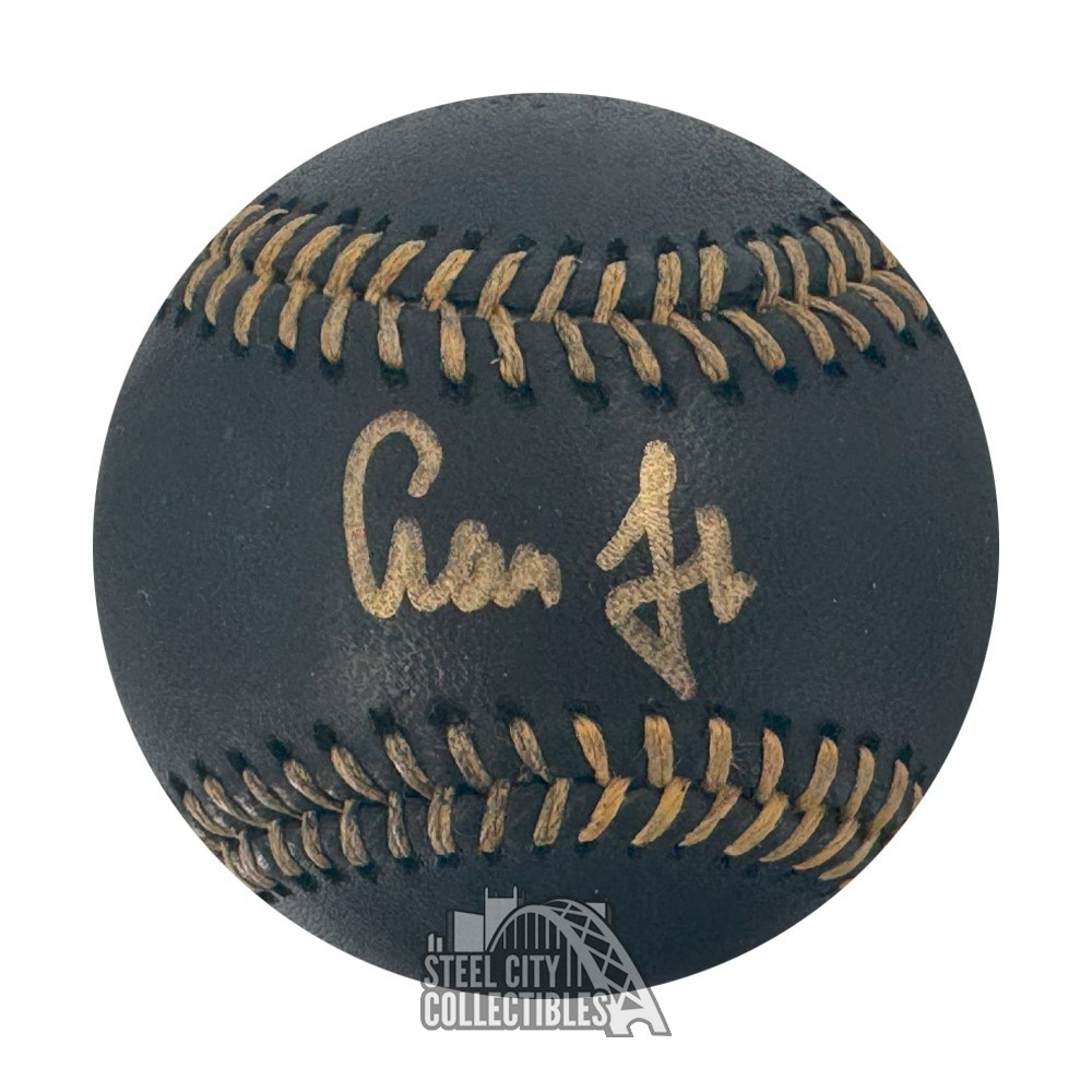 Aaron Judge Autographed Official Black MLB Baseball - PSA/DNA 10