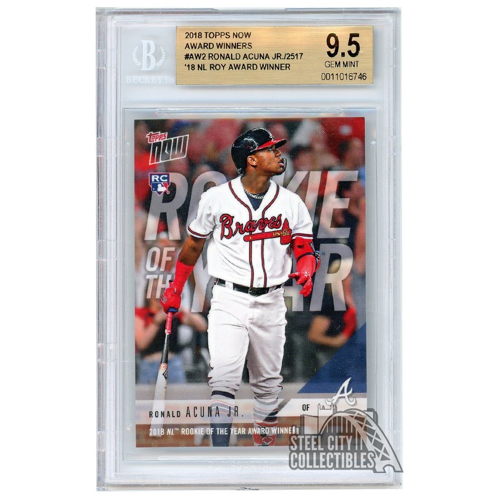 TOPPS LUMINARIES RONALD ACUNA JR レリックサイン