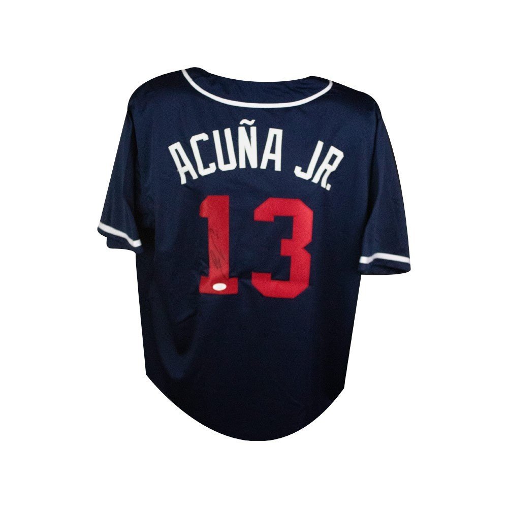 ronald acuna signed jersey