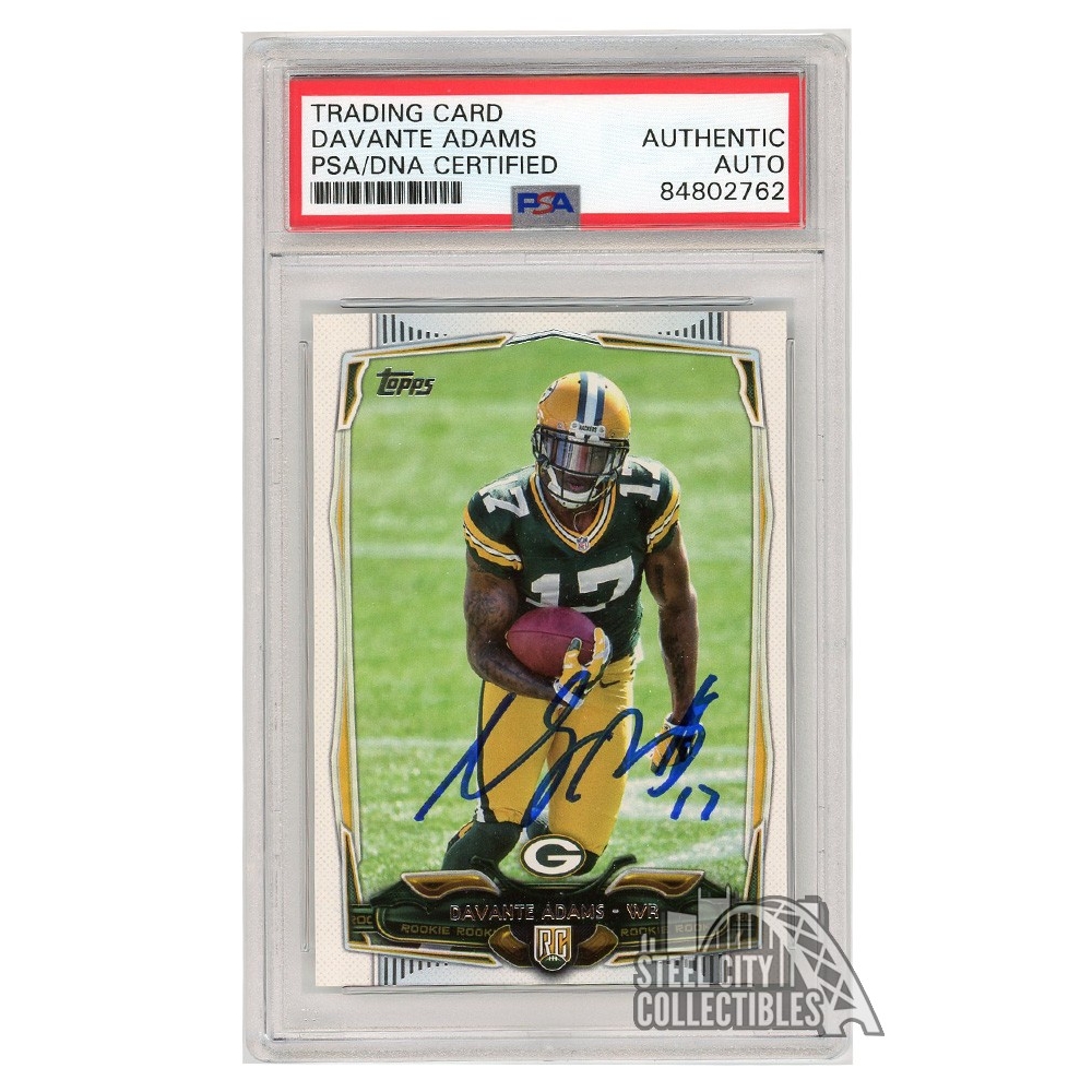 davante adams jersey signed