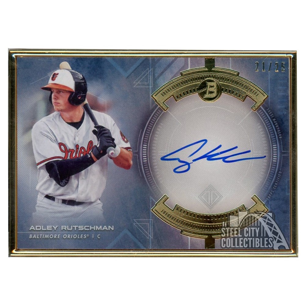 Adley Rutschman 2020 Bowman Transcendent Autograph Card #BTVA-AR 