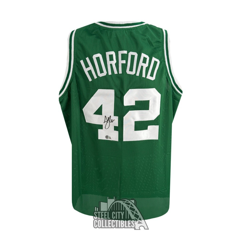 Al Horford Autographed Boston Custom Green Basketball Jersey BAS
