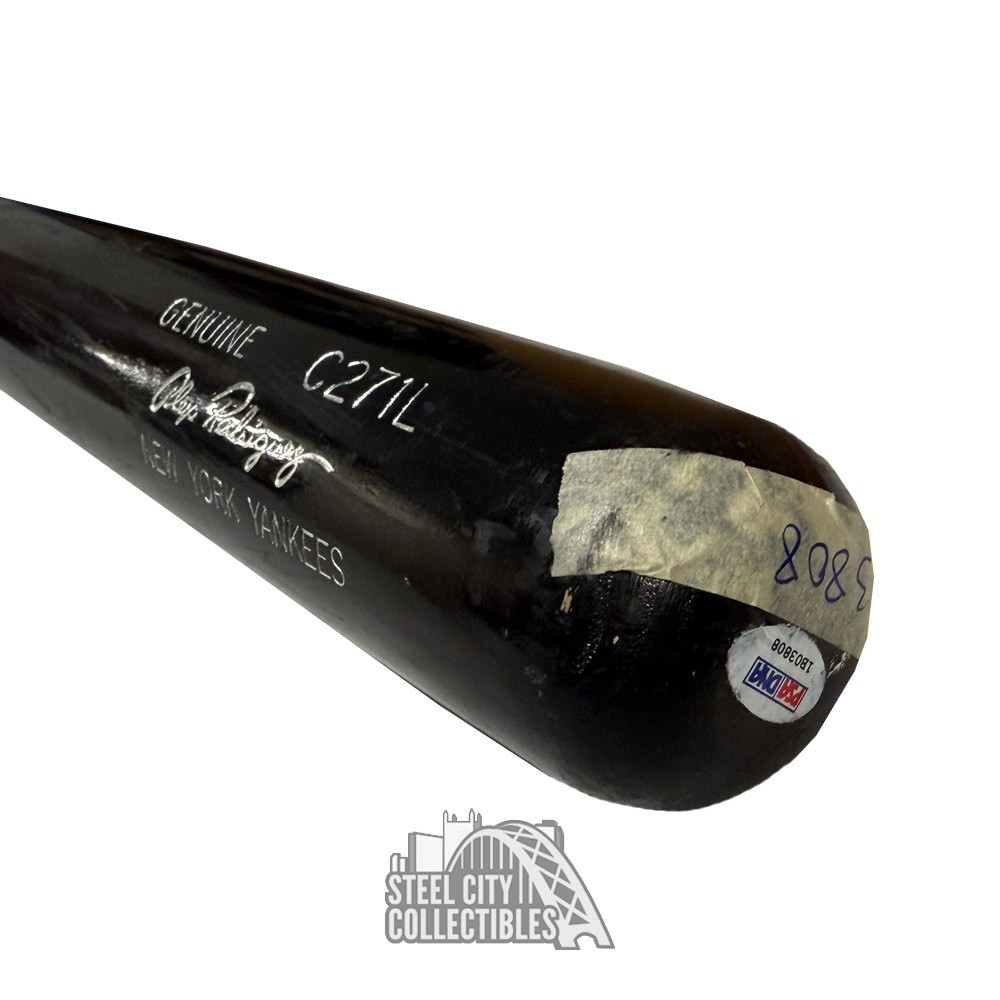 Alex Rodriguez Game Used Louisville Slugger C271L Black Baseball