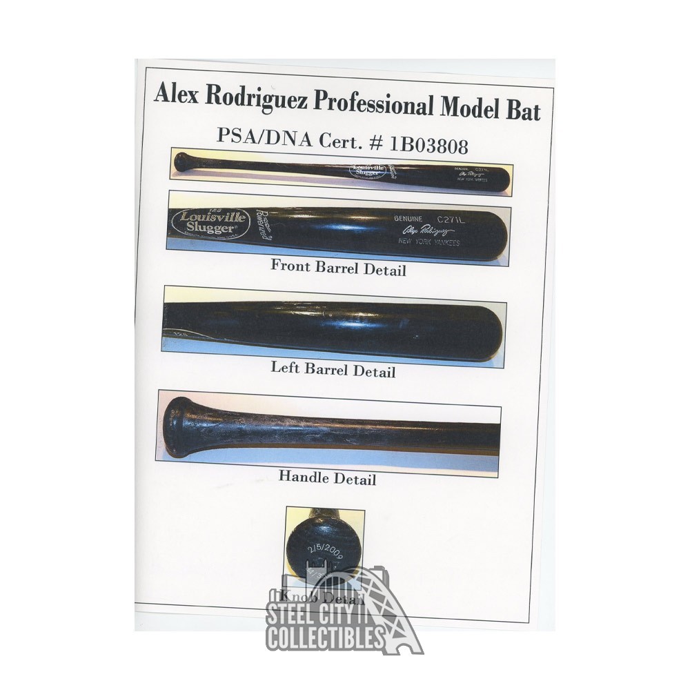 Batte Baseball Louisville Slugger - Modèle Alex Rodriguez #180 - 33 Pouces - NEUF