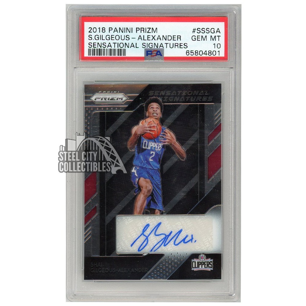 Shai Gilgeous-Alexander 2018-19 Panini Prizm Sensational