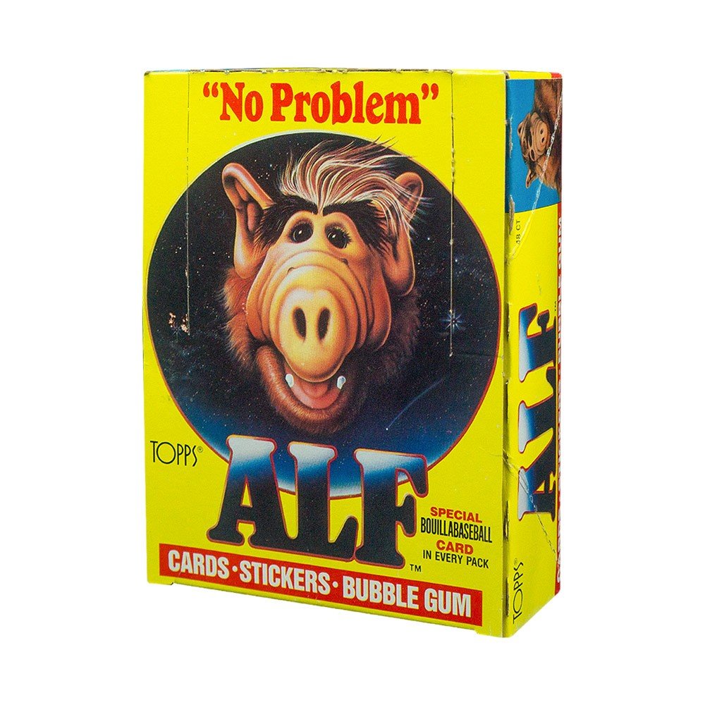 One Unopened Pack Of ALF Trading Cards w/ Gum Topps 1987 Original Wax Pack 