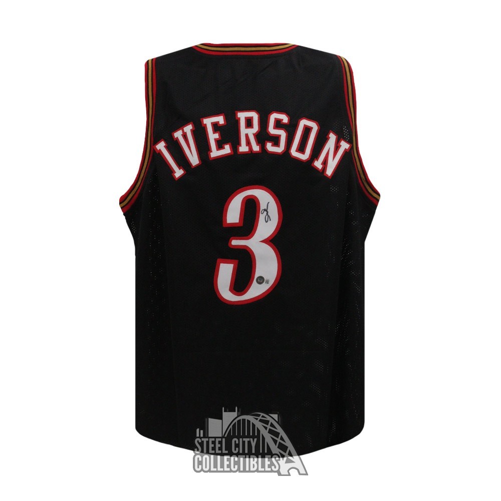 allen iverson red jersey