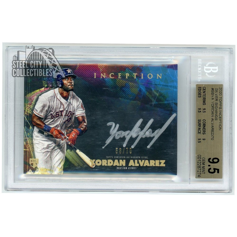 シングルカード Topps - 2022 Topps tier one Yordan Alvarez Auto 2022 Topps Tier One Talent Yordan Alvarez Auto /175 Astros