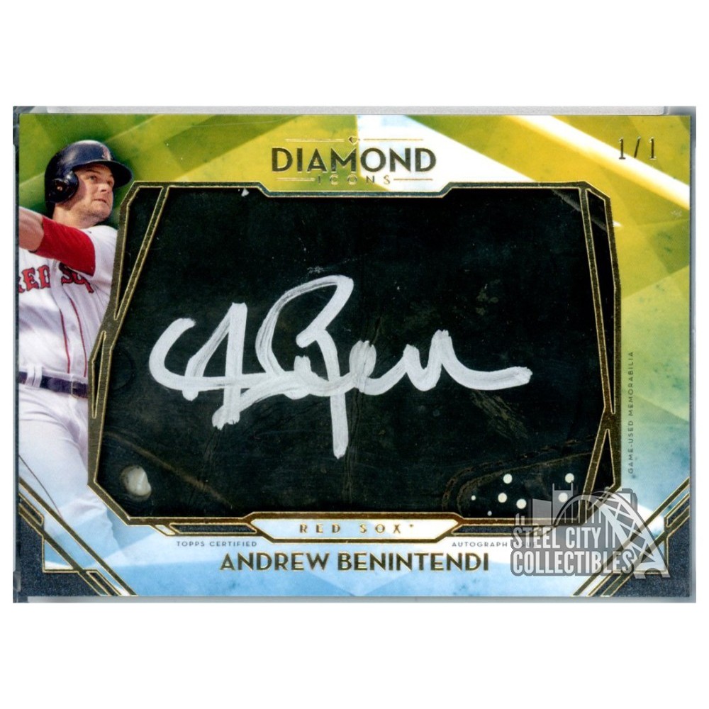 Andrew Benintendi 2020 Topps Diamond Icons Preeminent Pieces ...