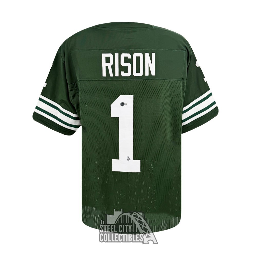 Andre Rison Autographed Michigan State Custom Green Football Jersey ...