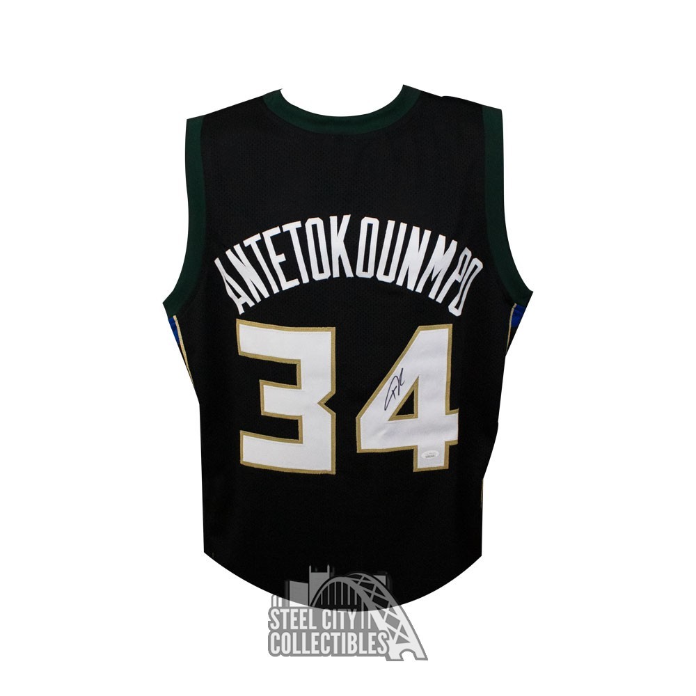 black giannis jersey