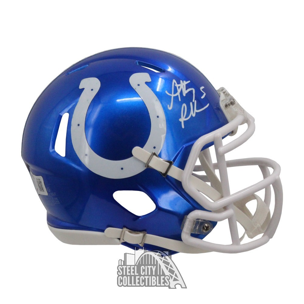 Anthony Richardson Autographed Indianapolis Flash Speed Mini Football