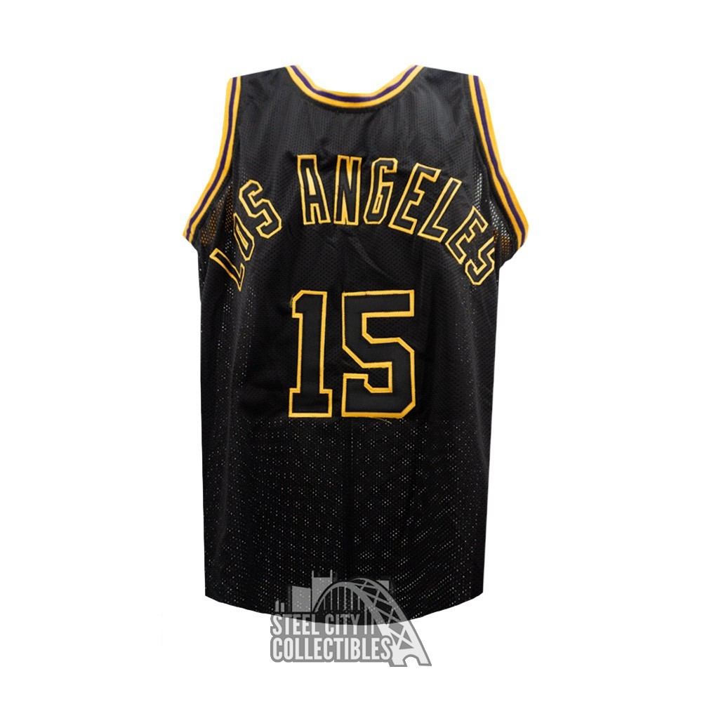 Austin Reaves Autographed Los Angeles Custom Black Basketball Jersey BAS Steel City Collectibles