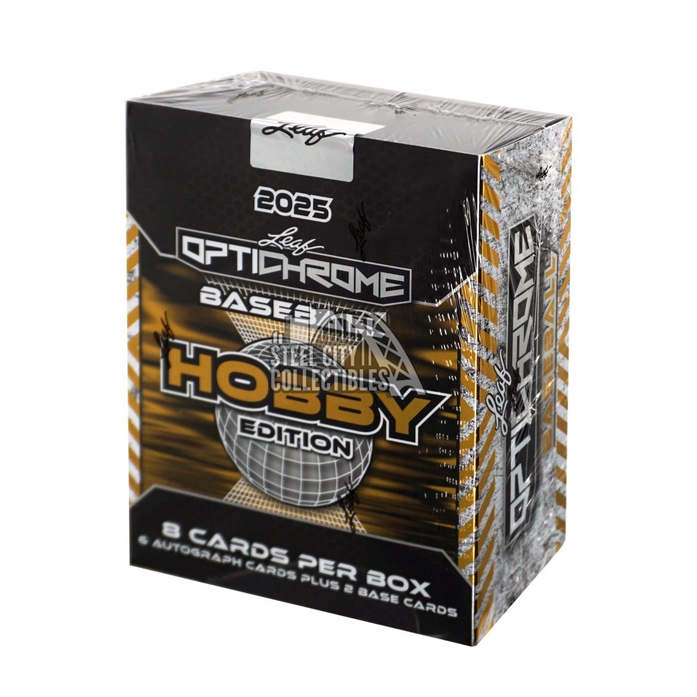 2025 Leaf Optichrome Baseball Hobby Box | Steel City Collectibles