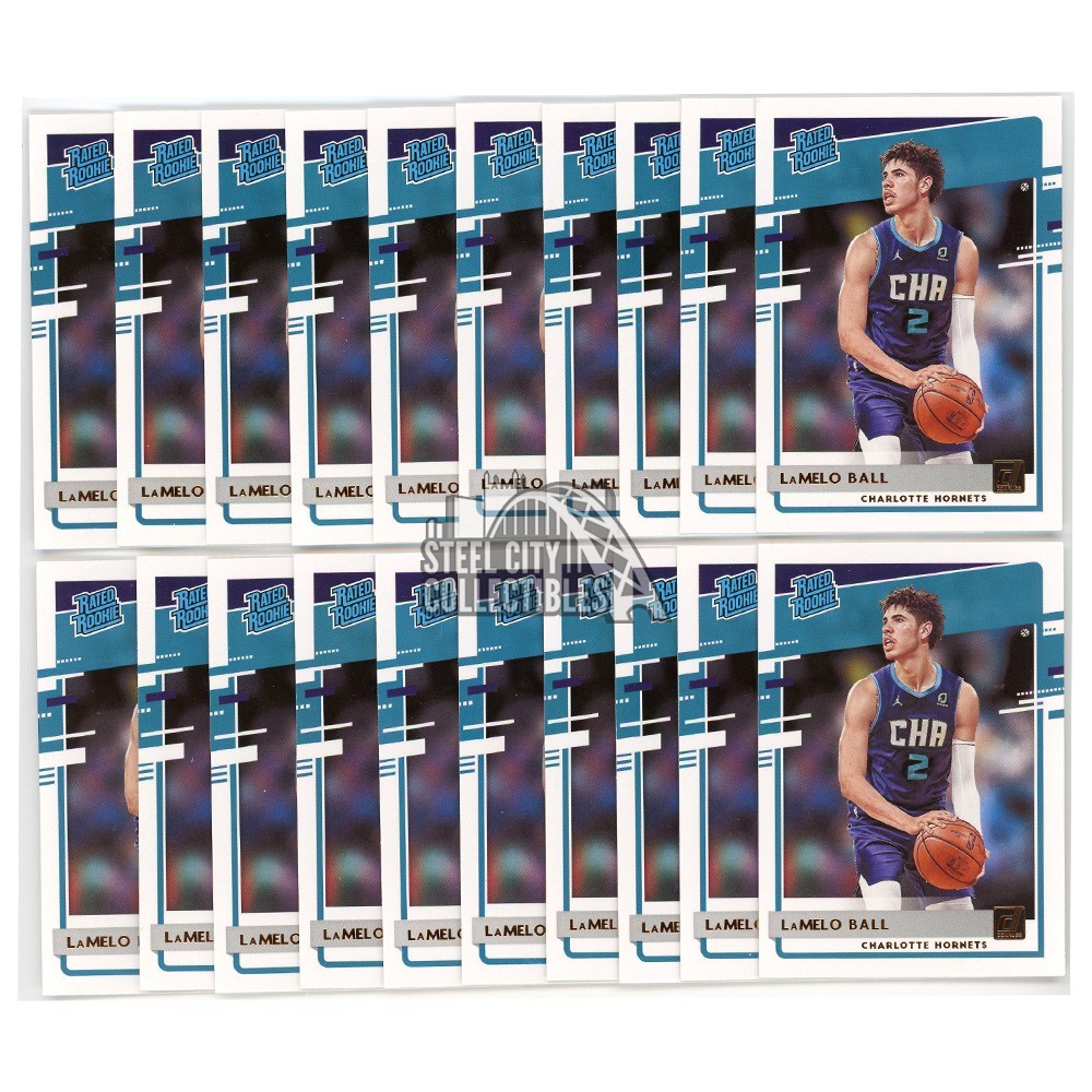 LaMelo Ball 2020-21 Panini Donruss Rated Rookie Card #202 20 Count Lot |  Steel City Collectibles