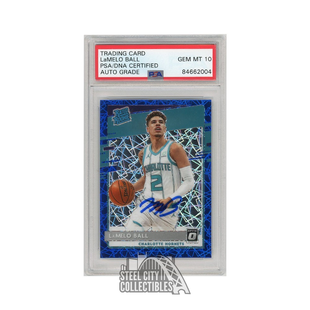 Lamelo Ball Autographed Card With Coa 