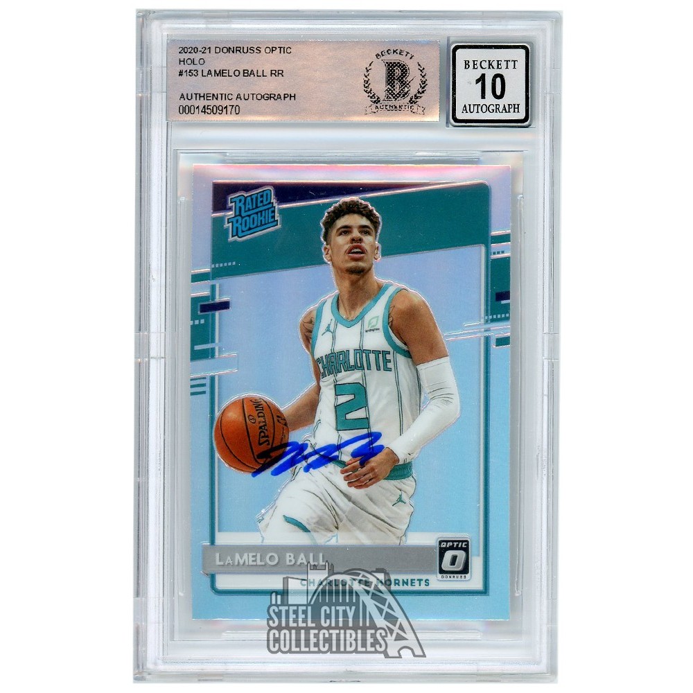 LaMelo Ball 2020-21 Panini Donruss Optic Holo Rated Rookie