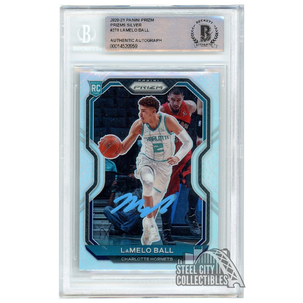 lamelo ball rookie card prizm