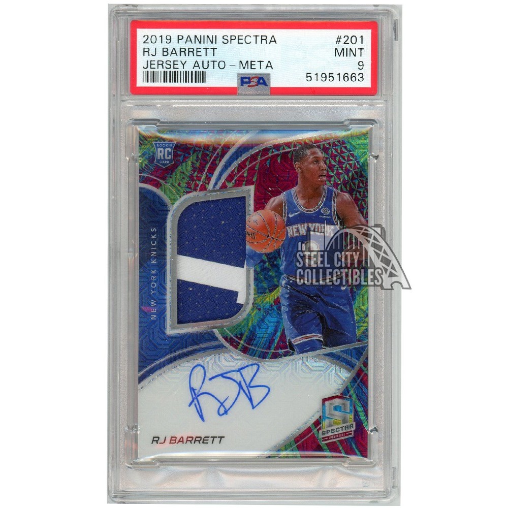 RJ Barrett 2019-20 Panini Spectra Meta Rookie Patch
