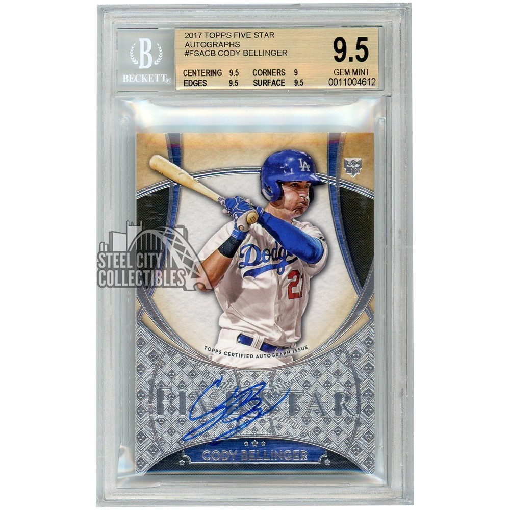 topps five star cody bellinger ベリンジャー 直筆サインカード レデンプション