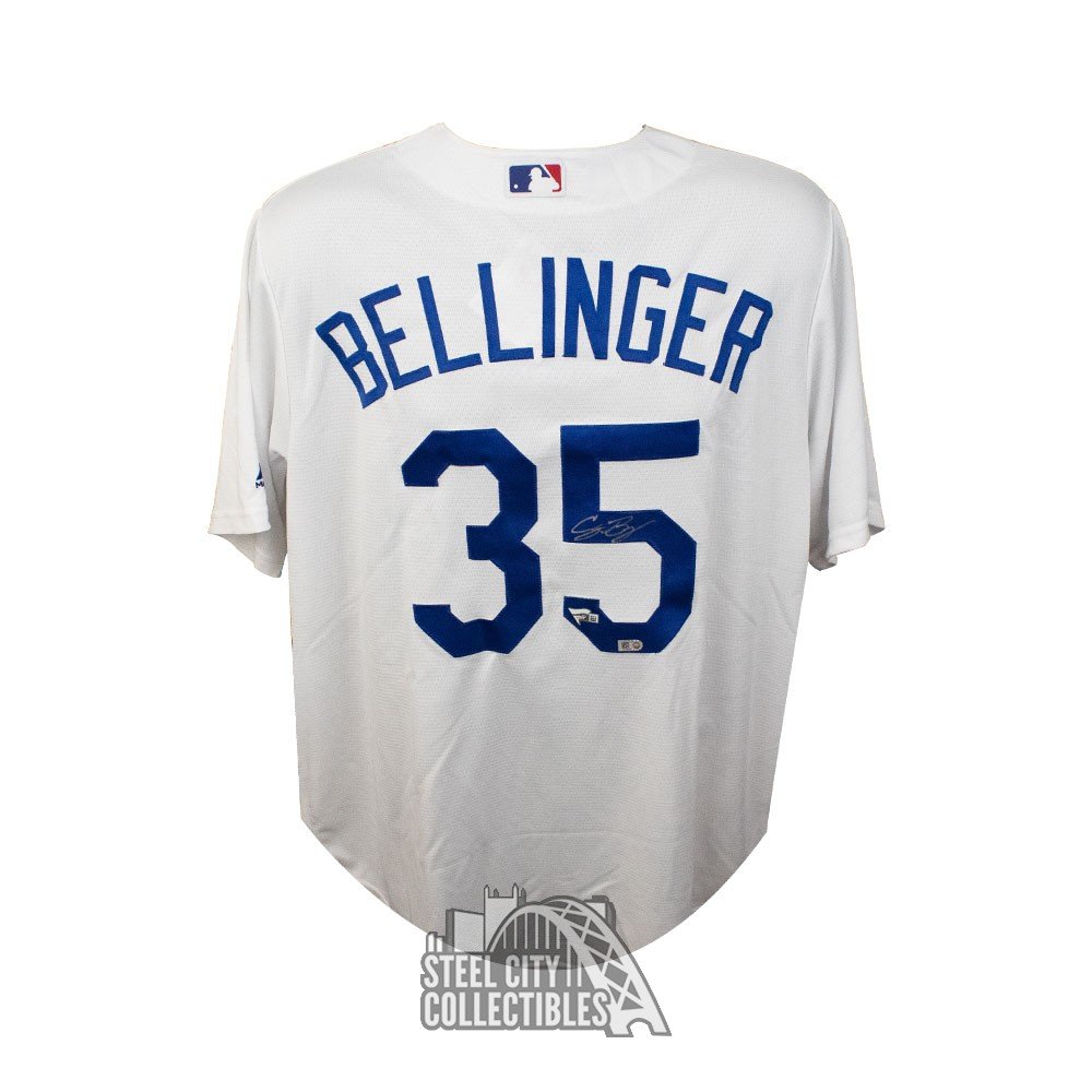 Cody Bellinger Autographed Los Angeles Dodgers White Majestic Baseball  Jersey - Fanatics