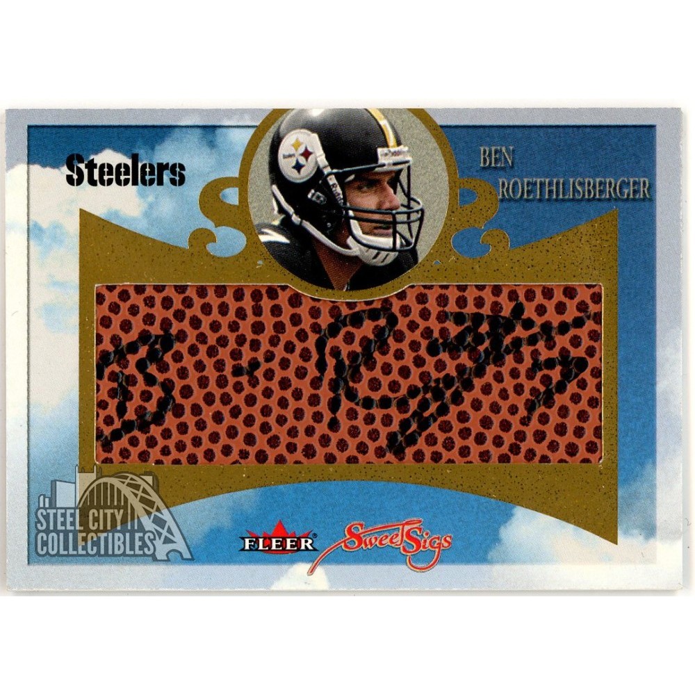 Ben Roethlisberger 2004 Fleer Sweet Sigs Rookie Football Autograph