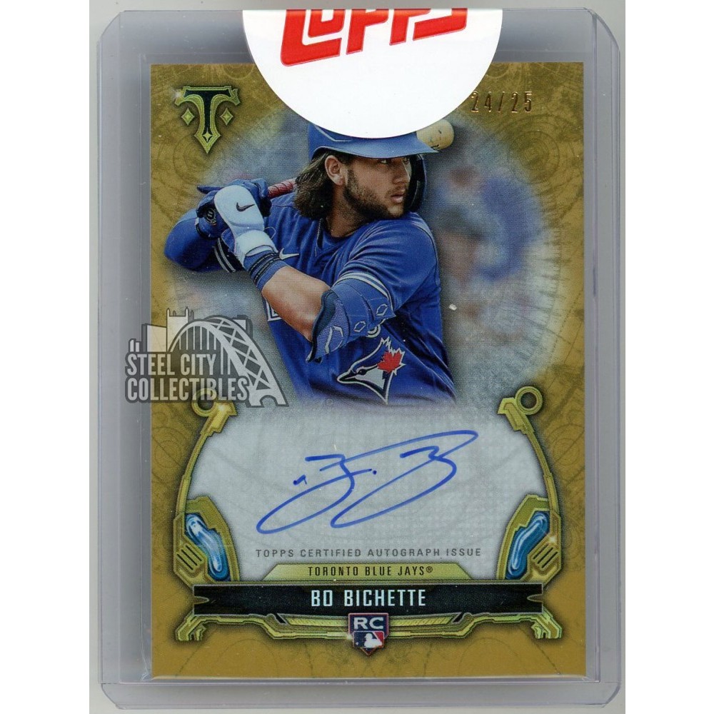 MLBカード　bo bichette auto 2022 Topps x Lauren Taylor Bo Bichette Artist Signed Black