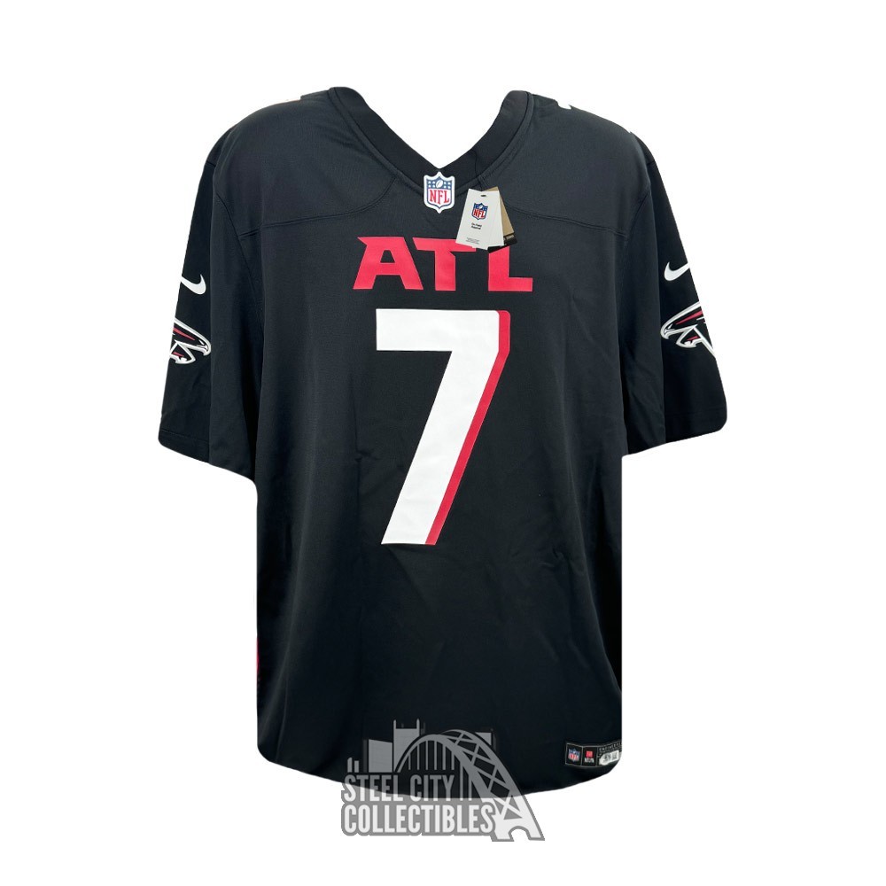 Bijan Robinson Autographed Atlanta Black Nike Football Jersey