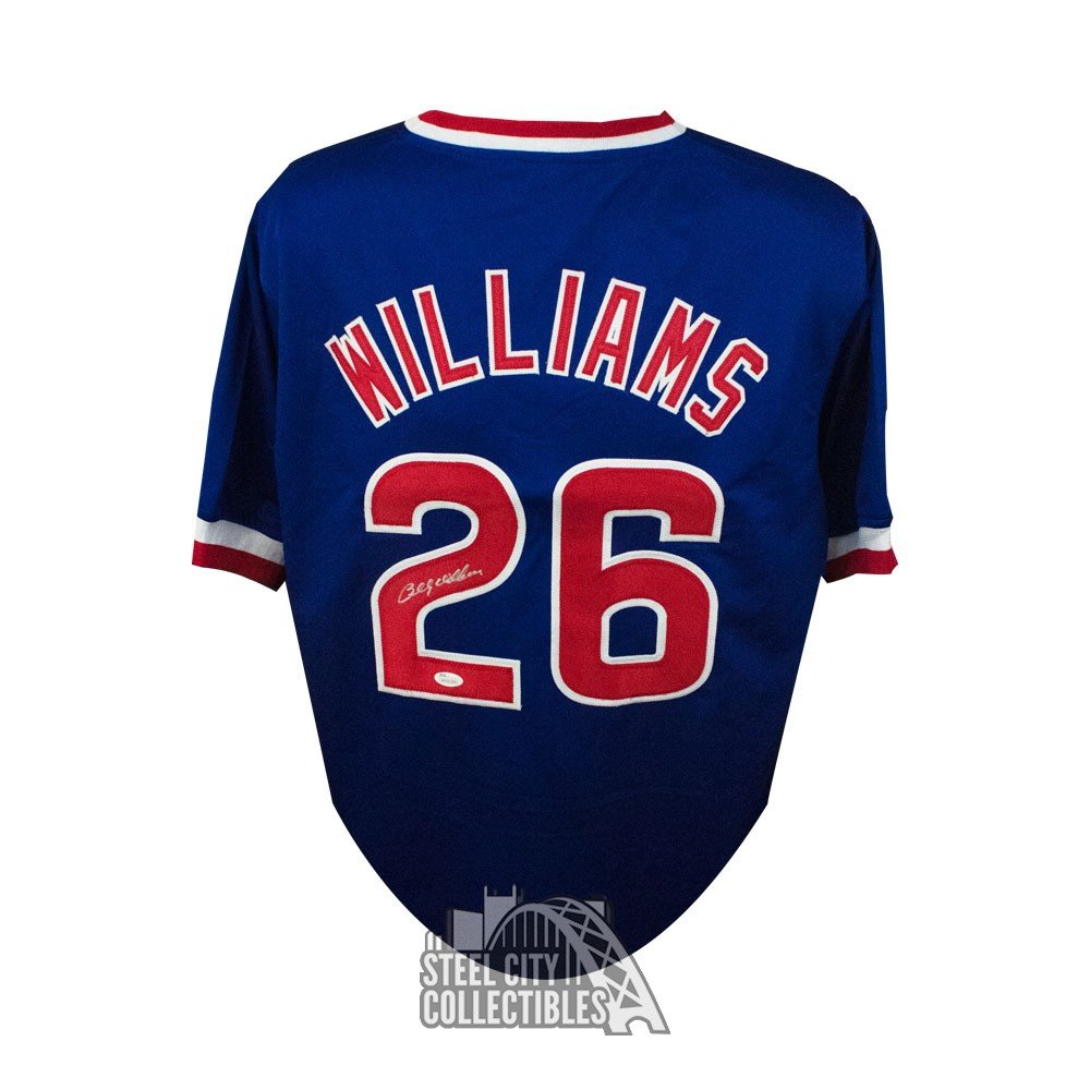 billy williams signed jersey