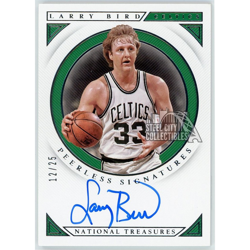 LARRY BIRD サイン 5枚限定 larry-bird-boston-celtics-