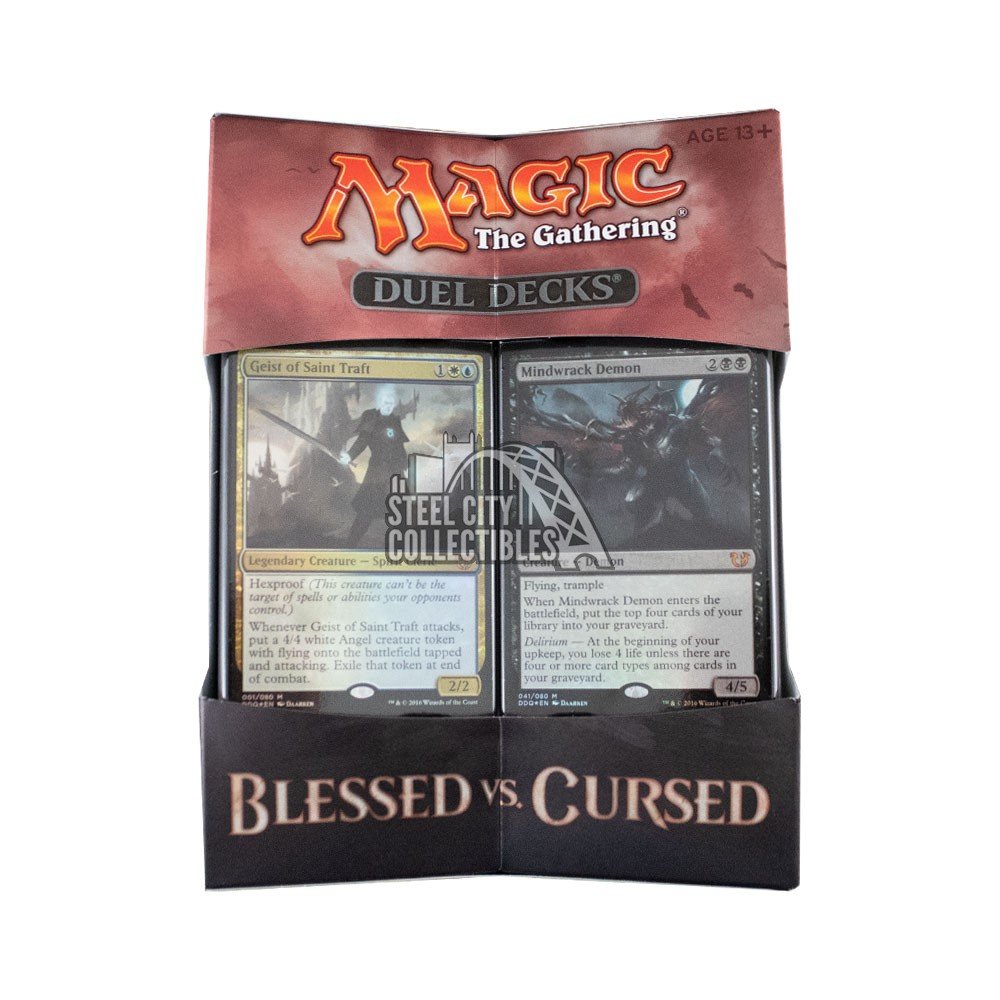 Magic The Gathering Blessed vs. Cursed Duel Deck Steel City Collectibles