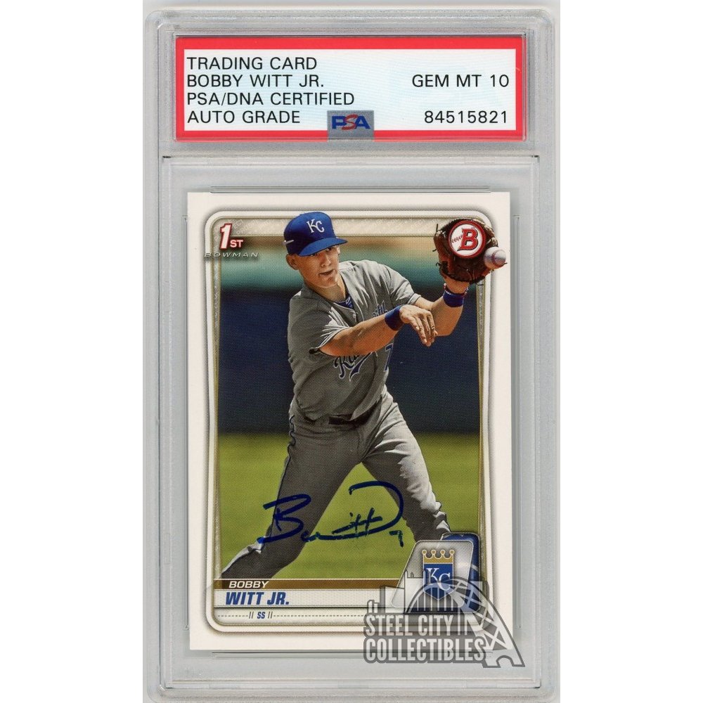 Bobby Witt Jr. 1st Bowman カード PSA10 MLB-