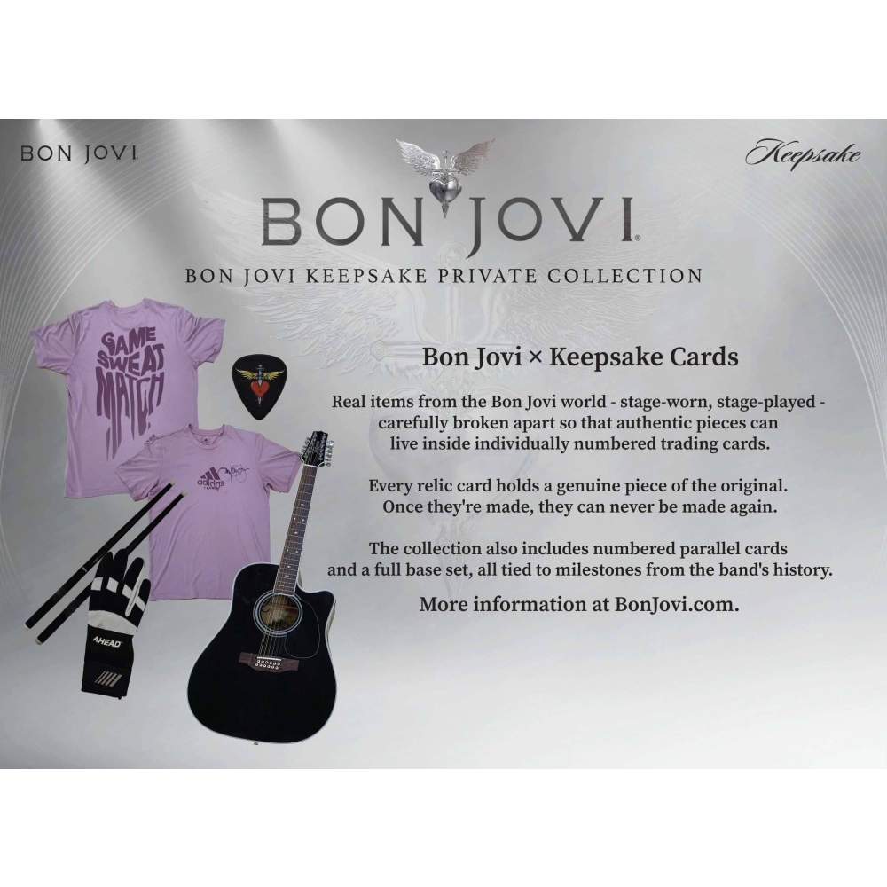 2026 Keepsake Bon Jovi Private Collection Box | Steel City