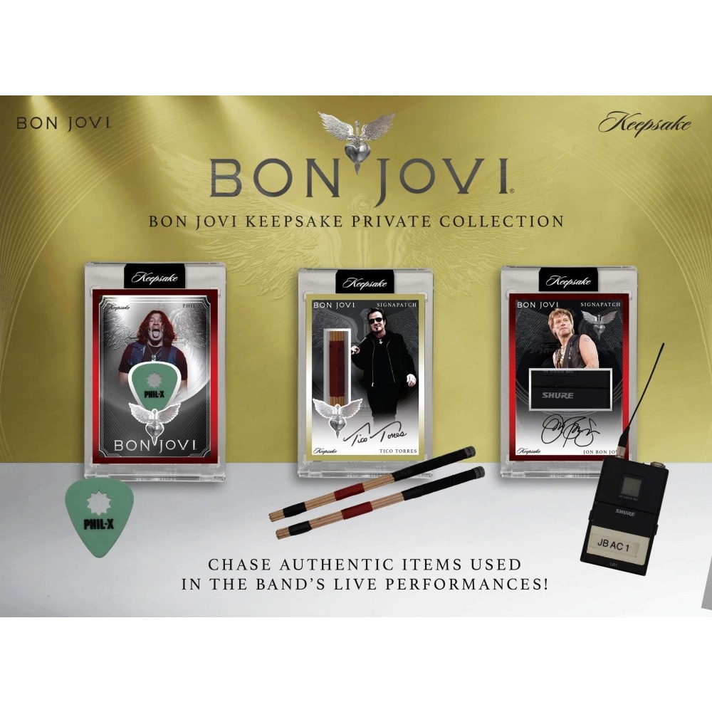 2026 Super Break Bon Jovi Keepsake Private Collection Box | Steel