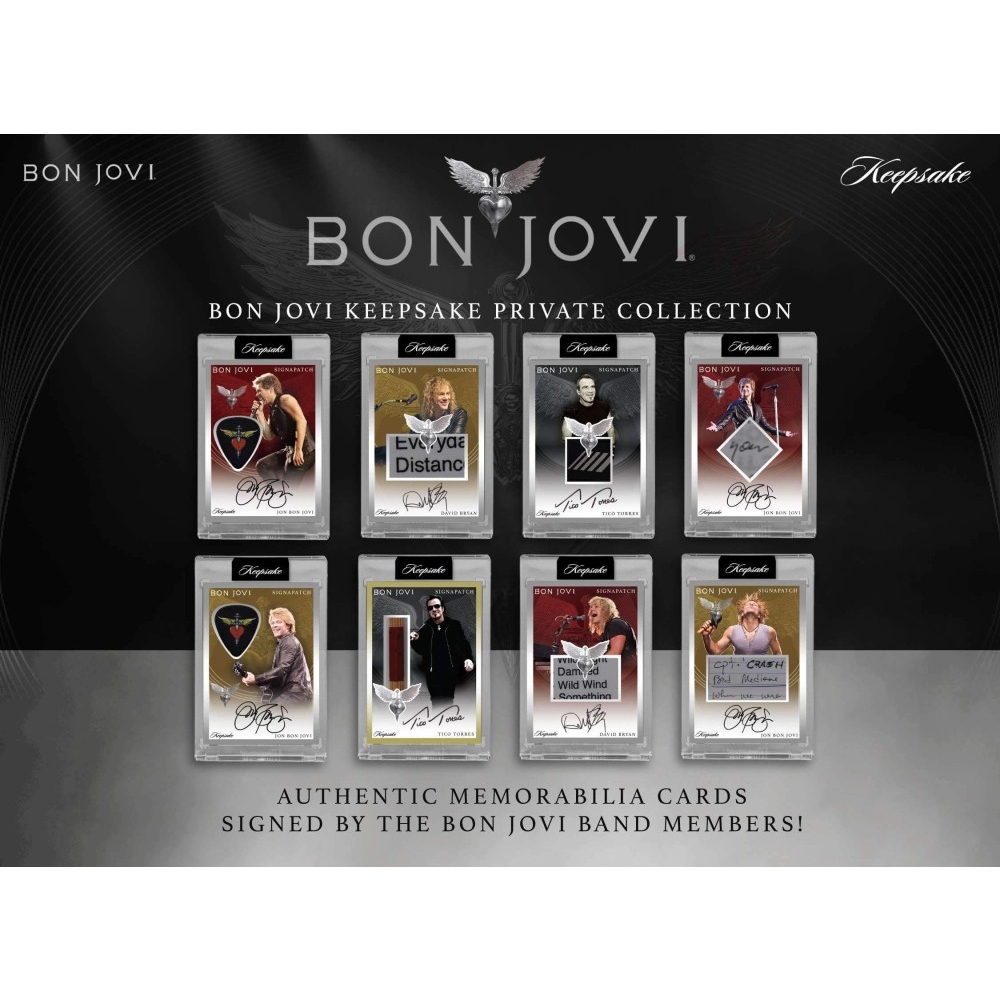 2026 Super Break Bon Jovi Keepsake Private Collection Box | Steel