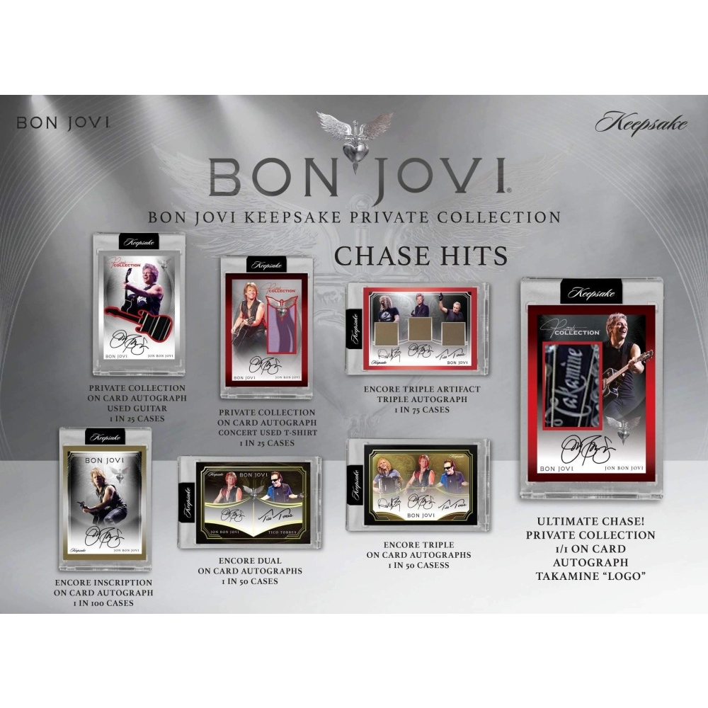2026 Super Break Bon Jovi Keepsake Private Collection Box | Steel