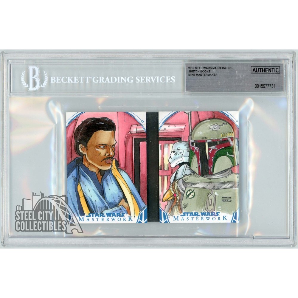 Mike Mastermaker 2018 Topps Star Wars Masterwork Sketch Books