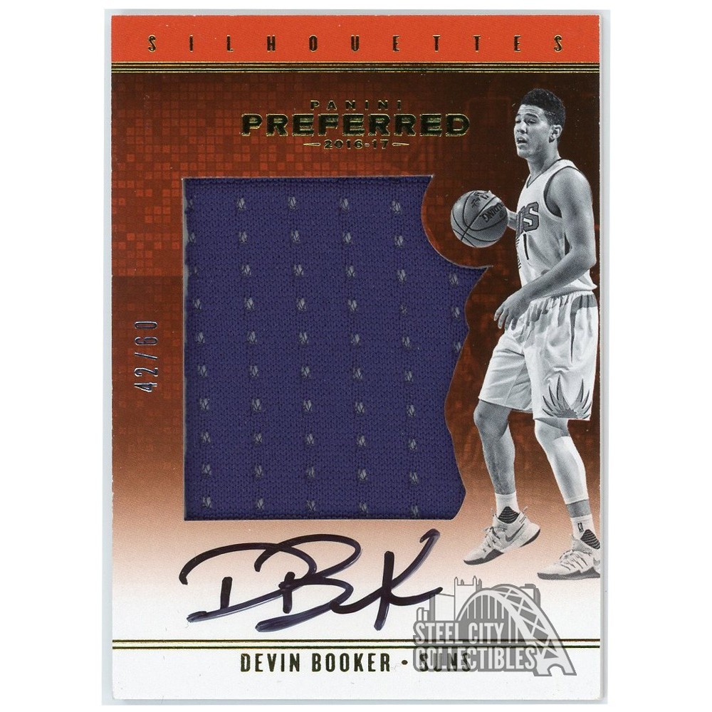 Devin Booker 2016-17 Panini Preferred Silhouettes Patch