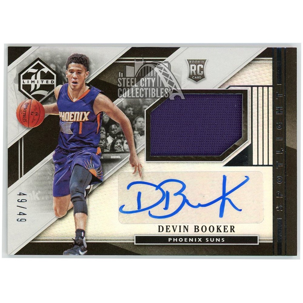 Devin Booker 2015-16 Panini Limited Silver Spotlight Rookie