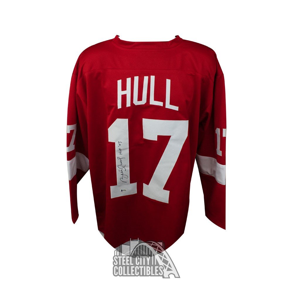 brett hull autographed jersey