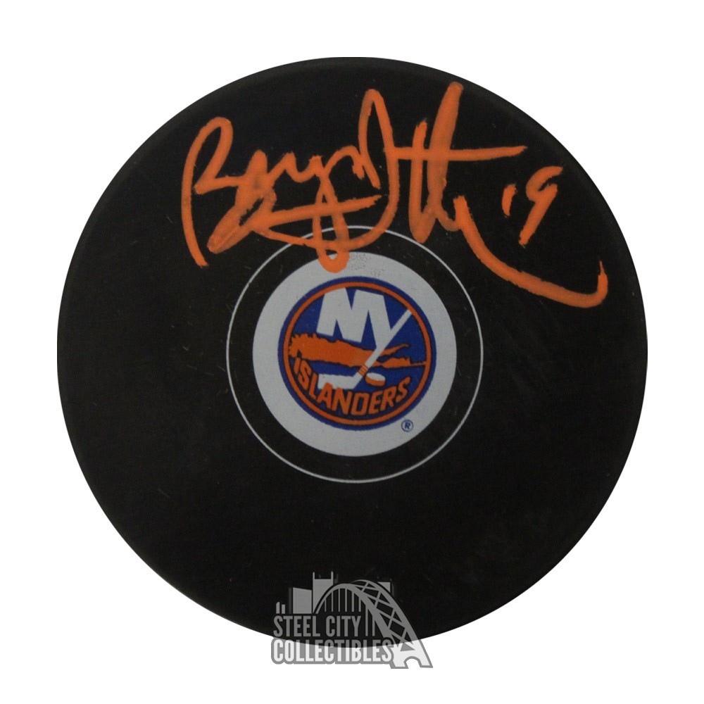 Bryan Trottier Autographed Blue New York Islanders