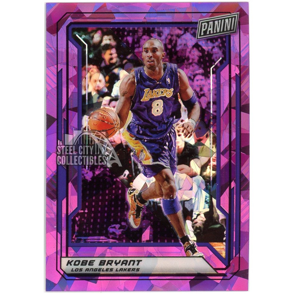 Kobe Bryant 2019 Panini The National VIP Purple Cracked Ice #25 79