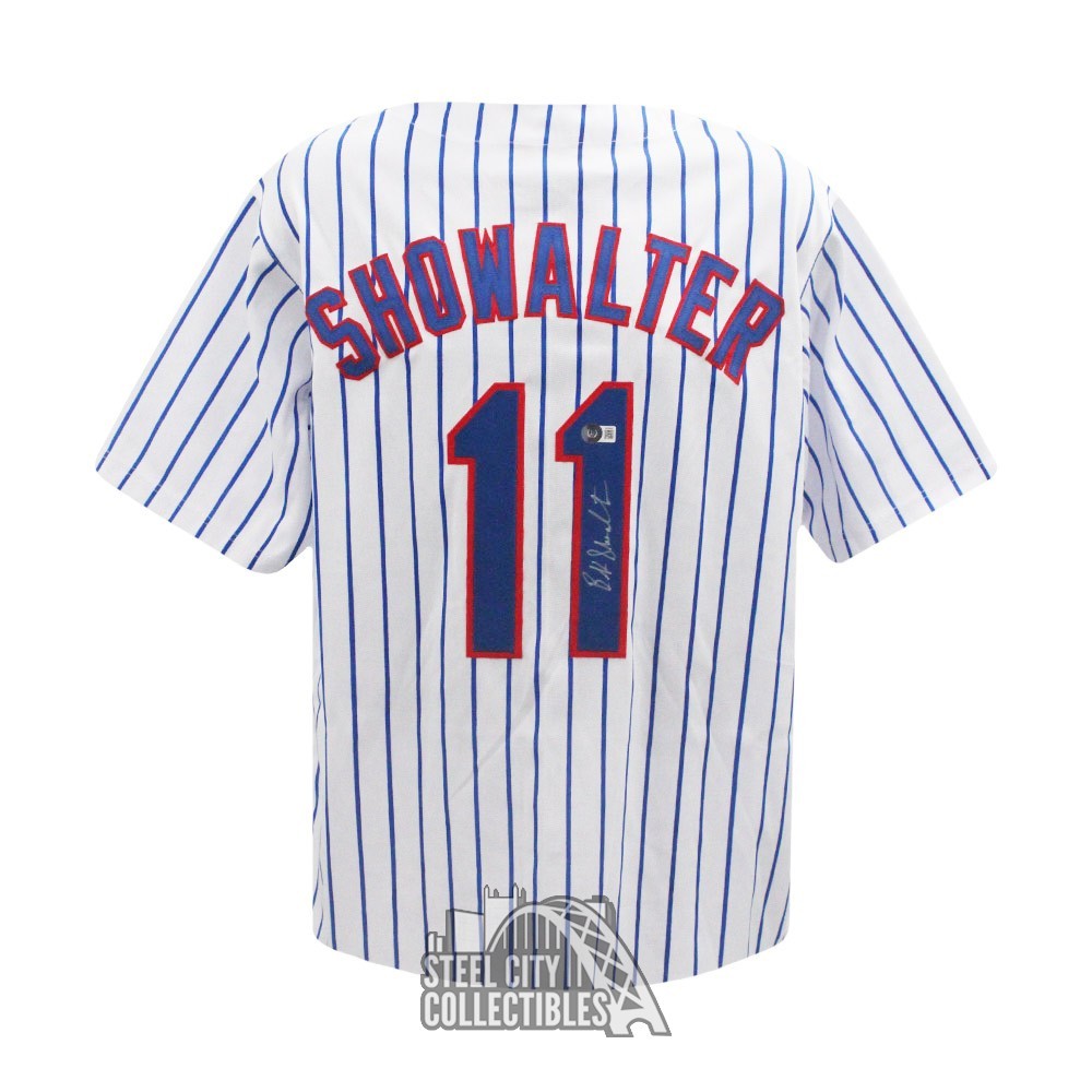 Buck Showalter Autographed Chicago Custom White Pinstripe Baseball Jersey -  BAS