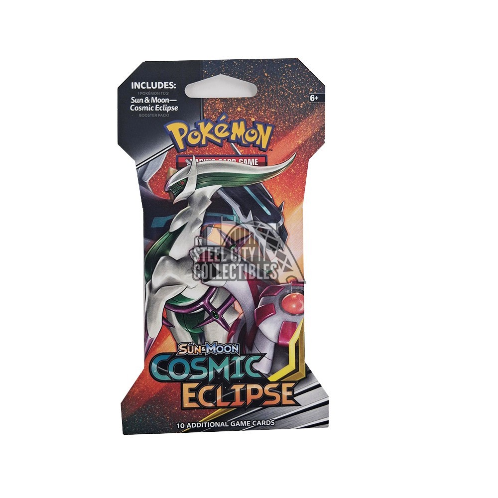Pokemon Sun & Moon Cosmic Eclipse Sleeved Booster Pack | Steel City  Collectibles