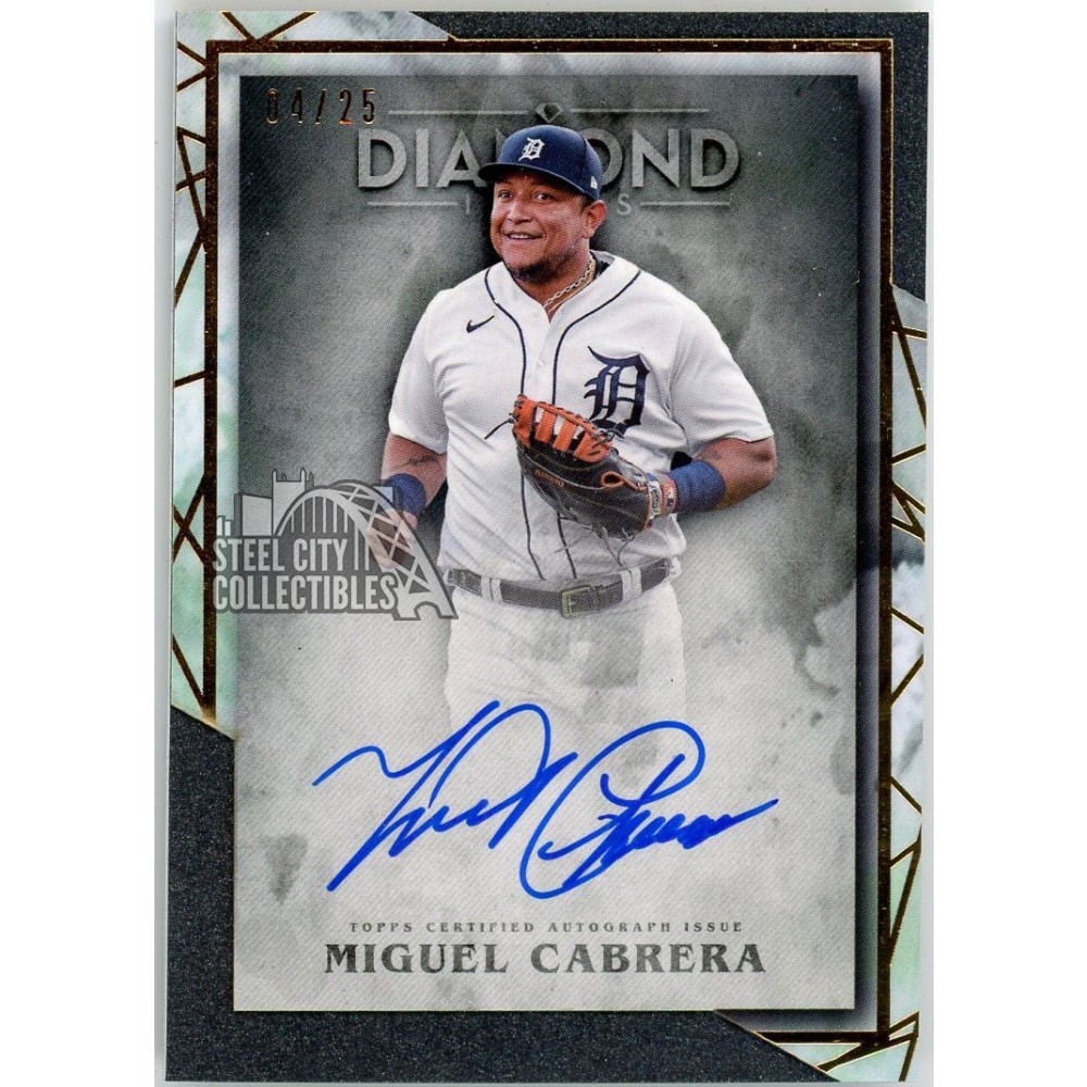 Baseball Dédicacé Par Miguel Cabrera - Certificat D'authenticité