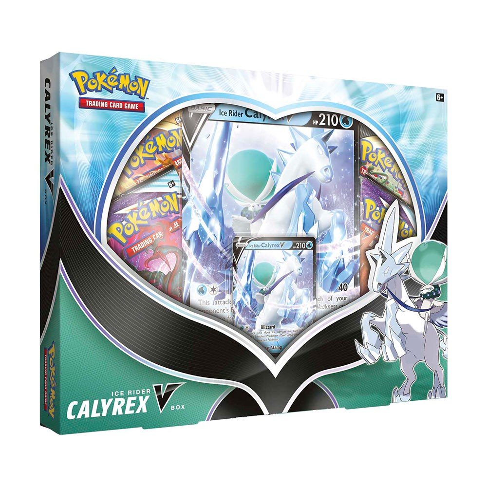 Pokemon Ice Rider/Shadow Rider Calyrex V 6 Box Case Factory Sealed 