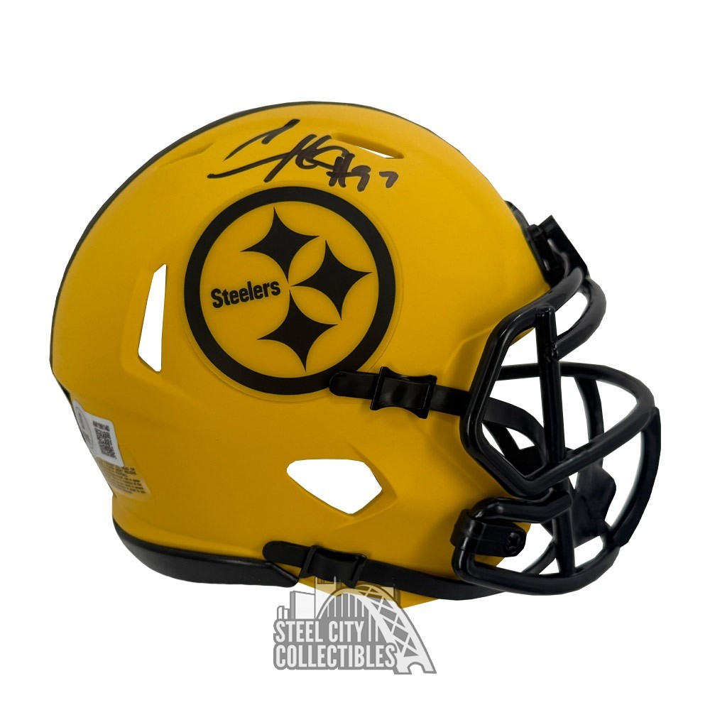 football helmet cam Chin Strap Loc Housing Set for Riddell SpeedFlex Helmet, 2 PCS Cam Skattebo Autographed Arizona State