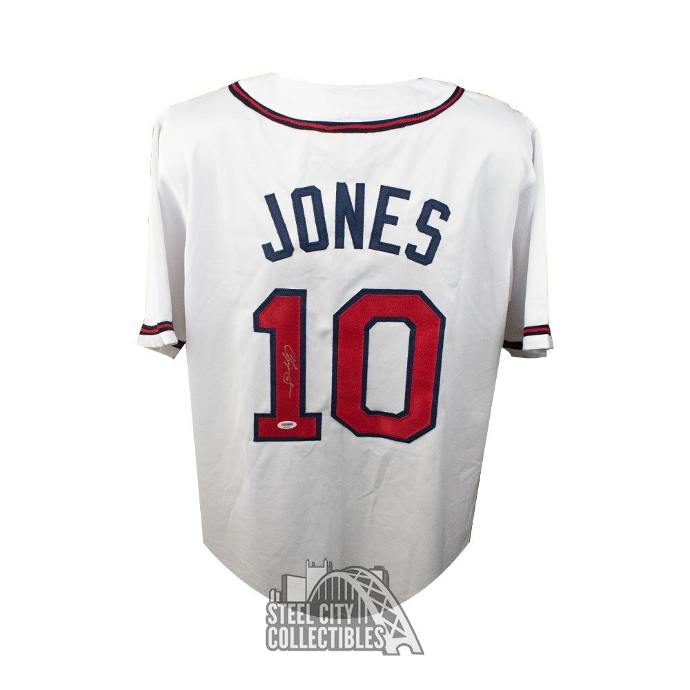 chipper jones baseball jersey